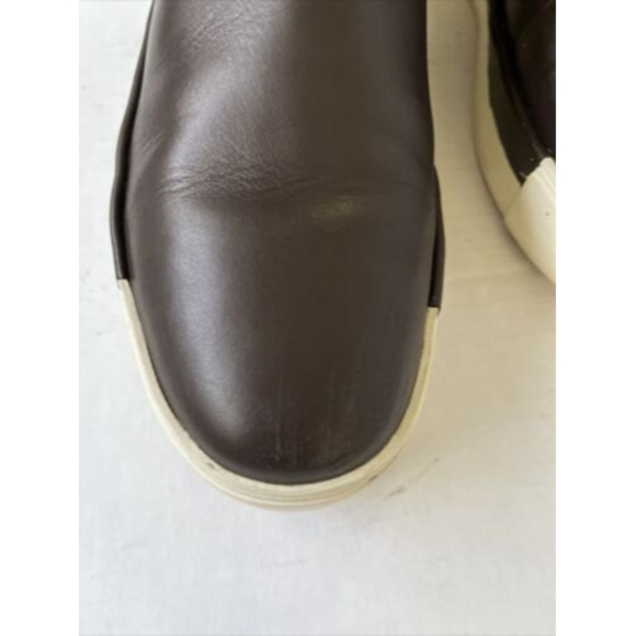 J/Slides Women's Victory Boot Dark Brown Leather Shoe Size 6 - Picture 8 of 10